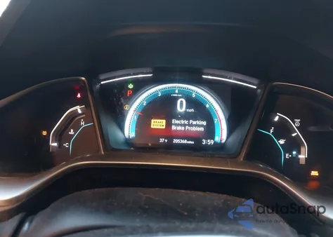 2017 Honda Civic Ex-L z USA, uszkodzony, nr VIN 2HGFC1F72HH631563